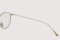 NOCHINO OPTICAL  KOUGETSU #3. CHAMPAGNE GOLD × CLEAR TO D.GREY (調光モデル)