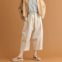 HAVERSACK / Herringbone high waist wide pants