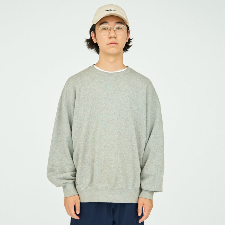 FreshService / LIGHT OZ CREW NECK SWEAT