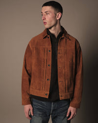 A VONTADE  Type 1 Jacket  -Suede- BLACK