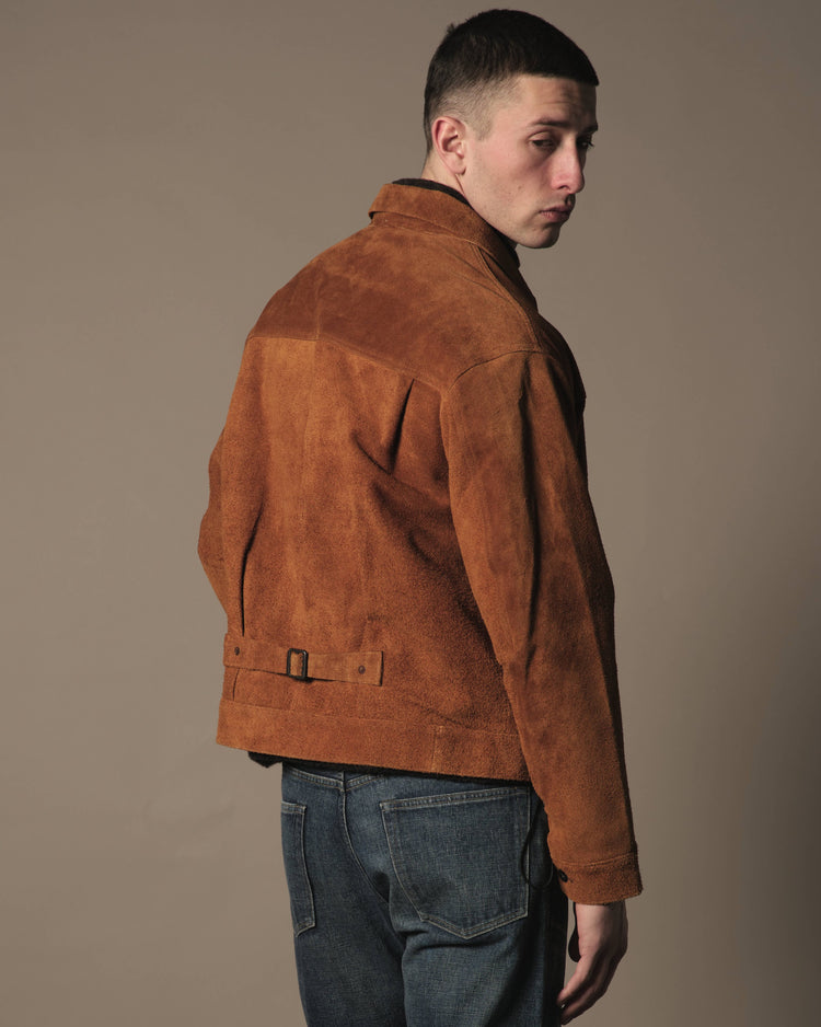A VONTADE  Type 1 Jacket  -Suede- BLACK