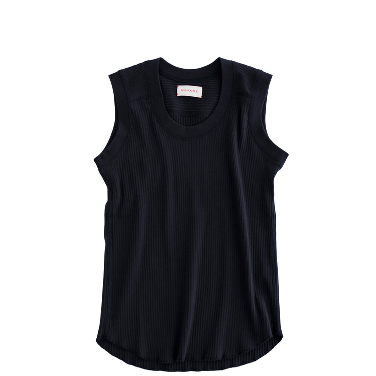 MEYAME / OBLONG NECK SLEEVELESS