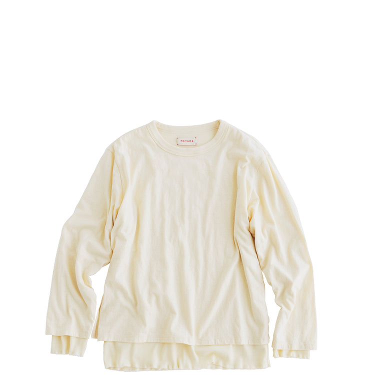 MEYAME / DOUBLE LONG SLEEVE TEE