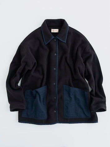 MEYAME / FLEECE COACH JACKET