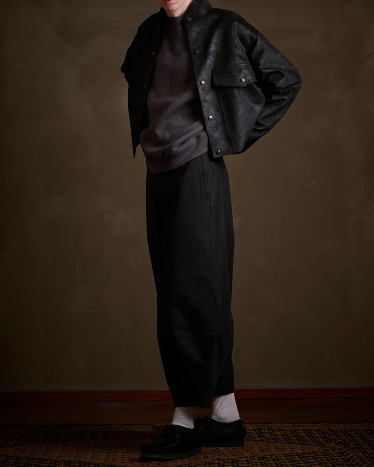 その他 SS422 AAVARA HAVERSACK / 412522 アズマ裏毛クルーネックシャツ BLACK