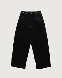 Ordinary fits  CORDUROY BELL PANTS BLACK