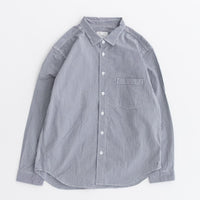 RINEN / 80/2ダウンプルーフ レギュラーカラーシャツ  81.ギンガム