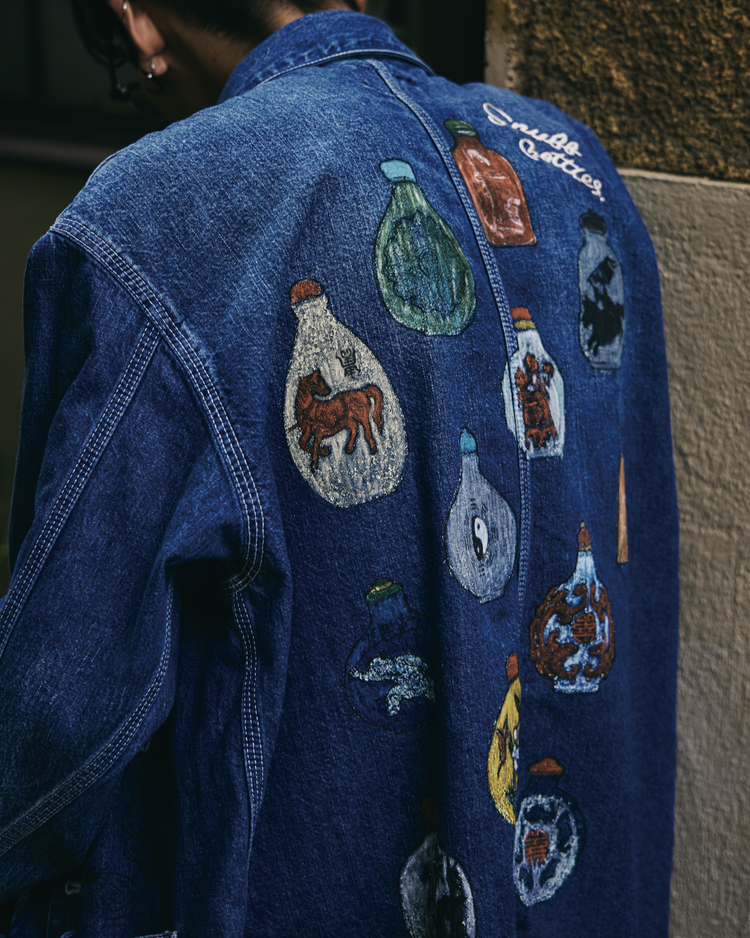 Work of Art Kendai / DENIM COVERALL AGED WASH – CASDAY / キャスデイ Work of Art Kendai / DENIM COVERALL AGED WASH – CASDAY / キャスデイ