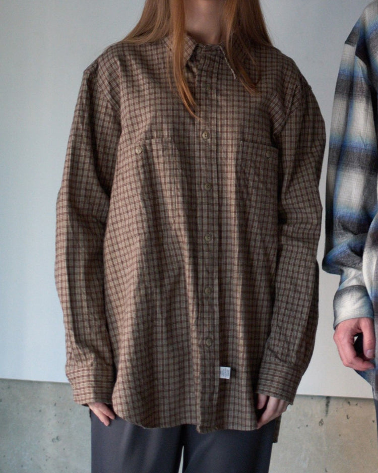 Marvine Pontiak Shirt Makers  Military SH Moss*Brown ch