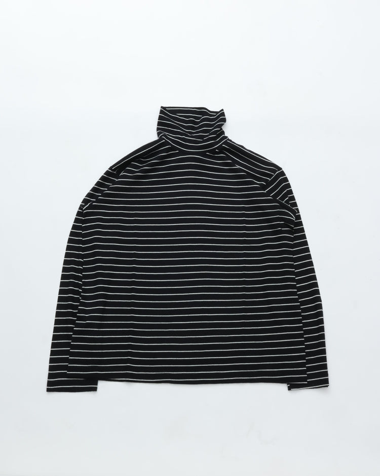 FilMelange WOLTER  NEW ZEALAND MERINO WOOL TENJIKU black*white border