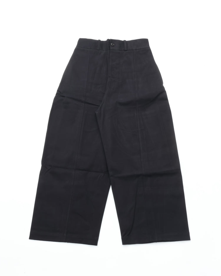sage NATION  WELT TROUSER BLACK