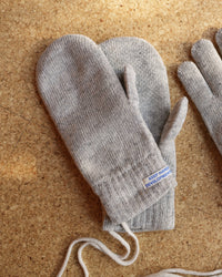 NOROLL USUALLY MITTEN GRIGIO(OFFWHITE)