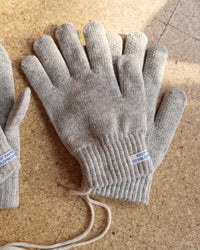 NOROLL USUALLY GLOVE GRIGIO(OFFWHITE)