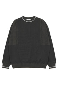 YASHIKI  YSK-25AW-KN02    Shimobashira Knit BLACK