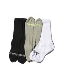 FreshService / SIGNATURE 3-PACK SOCKS WHT*GRY*BLK