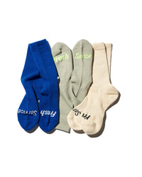 FreshService / SIGNATURE 3-PACK SOCKS IV*GRY*BLU