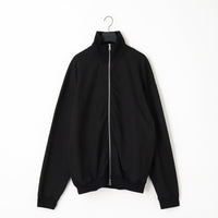 KANEMASA PHIL  28G Cupro Zip Sweat  BLACK(Night Black)
