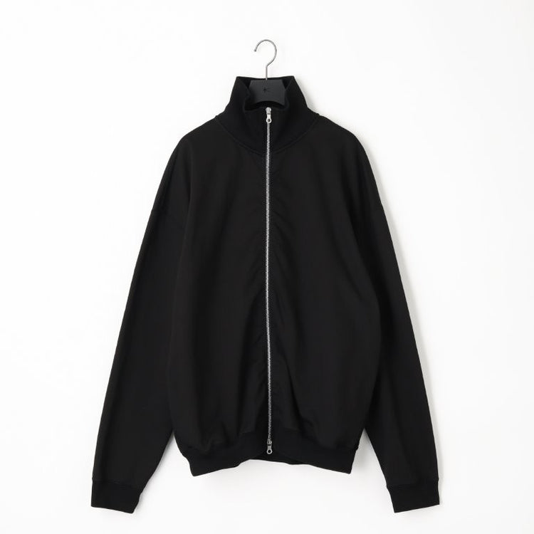 KANEMASA PHIL  28G Cupro Zip Sweat  BLACK(Night Black)