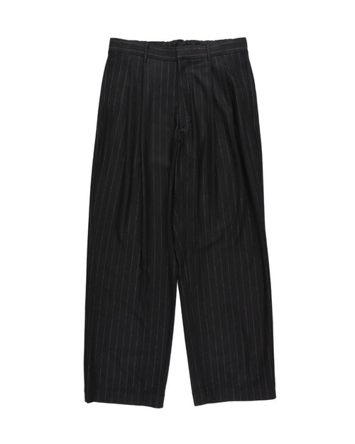 KANEMASA PHIL  36G Wool Stripe Trouser