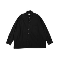 KANEMASA PHIL / 46G Artisan L/S Shirt BLACK