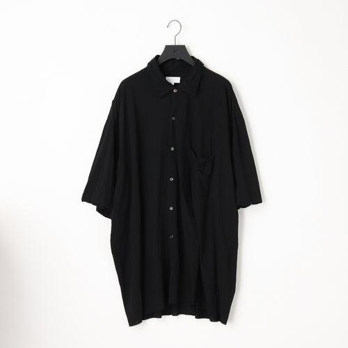 KANEMASA PHIL / 46G Artisan S/S Shirt BLACK