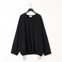 KANEMASA PHIL / 28G Cupra L/S Pullover BLACK