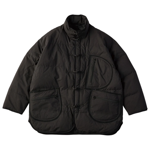 PORTER CLASSIC WEATHER CHINESE DOWN JACKET BLACK