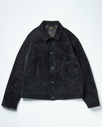 A VONTADE  Type 1 Jacket  -Suede- BLACK