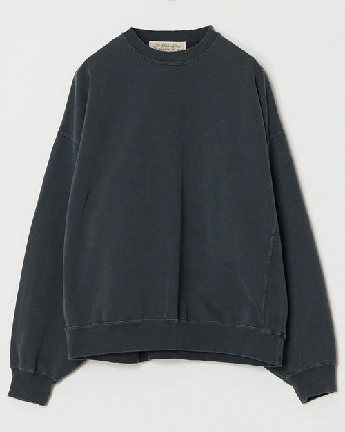 REMI RELIEF ダブルSP加工裏毛クルー(無地)