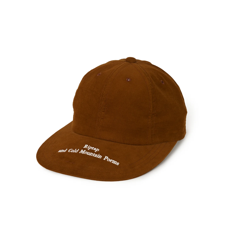 Riprap  SEMI LONG BRIM CAP "GITD" (21W CORDS) BROWN
