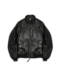 CCU  HIGH NECK BLOUSON SHEEP LEATHER