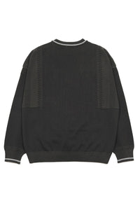 YASHIKI  YSK-25AW-KN02    Shimobashira Knit BLACK