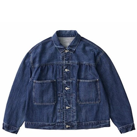 PORTER CLASSIC / STEINBECK DENIM JACKET NAVY