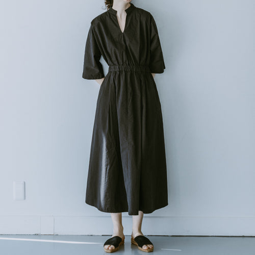 MEYAME / COTTON DRESS　BLACK