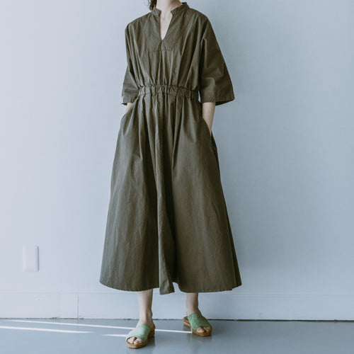 MEYAME / COTTON DRESS　OLIVE