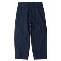 PORTER CLASSIC / CLASSIC DENIM GENE KELLY PANTS NAVY