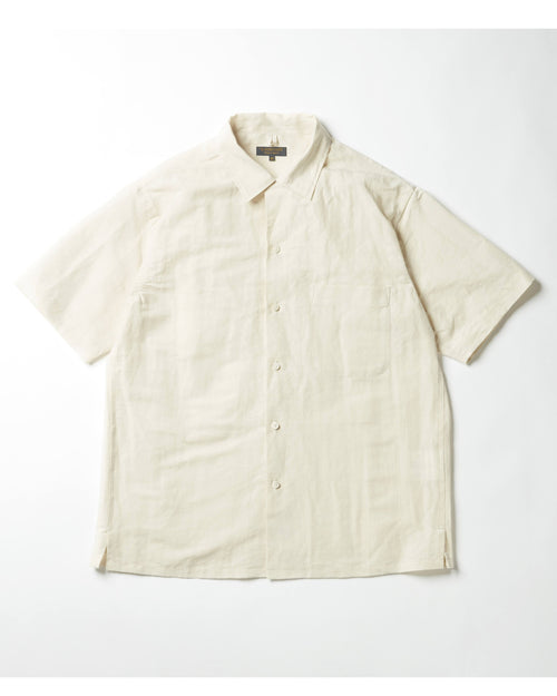 A VONTADE / Open Collar Shirts S/S 0 ECRU