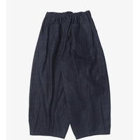 Sillage / circular pants organic denim wash 