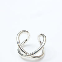 roundabout /  Cross-Over Silver925 ring