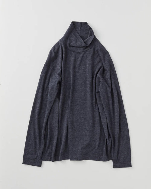 FilMelange WOLTER  NEW ZEALAND MERINO WOOL TENJIKU charcoal black