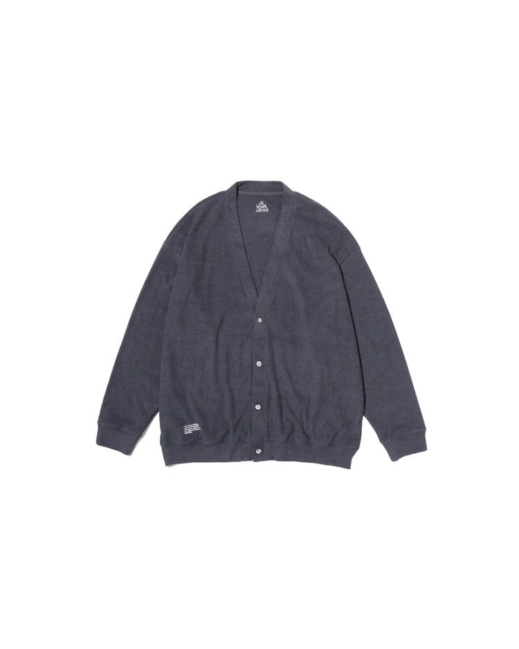 FreshService  UTILITY PILE CARDIGAN SET-UP GRAY