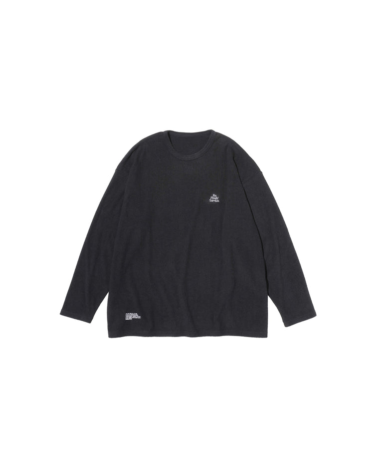 FreshService  UTILITY PILE L/S SET-UP BLACK