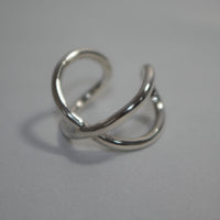 roundabout / Cross-Over Silver925 ring