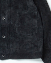 A VONTADE  Type 1 Jacket  -Suede- BLACK