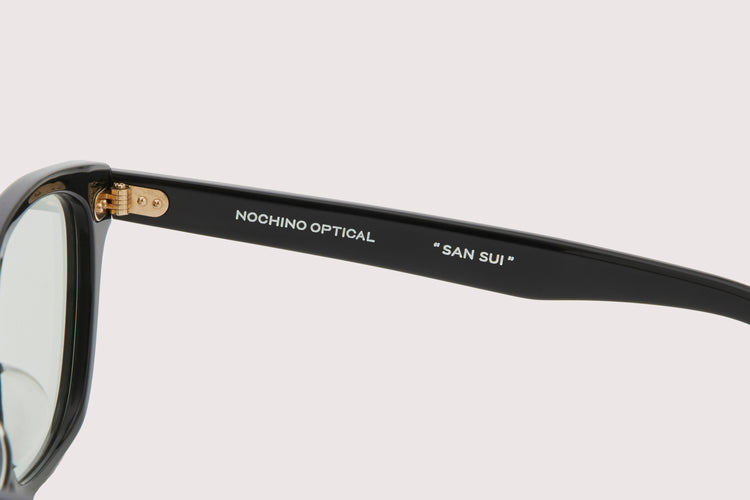 NOCHINO OPTICAL / SANSUI #2. GLOSS BLACK × GREY GREEN TO D.GREY(調光モデル)