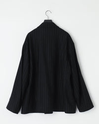 KANEMASA PHIL  36G Wool Stripe Double Jacket