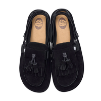 SHAKA  MOC MULE TASSEL SUEDE SK-296