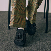 SHAKA  MOC MULE TASSEL SUEDE SK-296