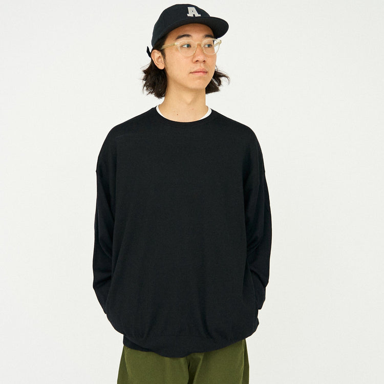 FreshService / TECH HIGH GAUGE CREW NECK KNIT