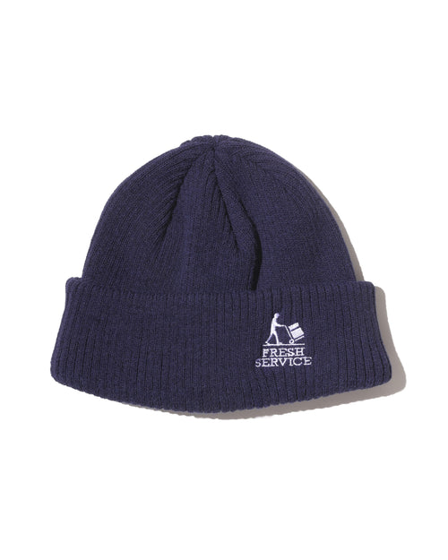 FreshService  THERMAL RIB KNIT WATCH CAP NAVY